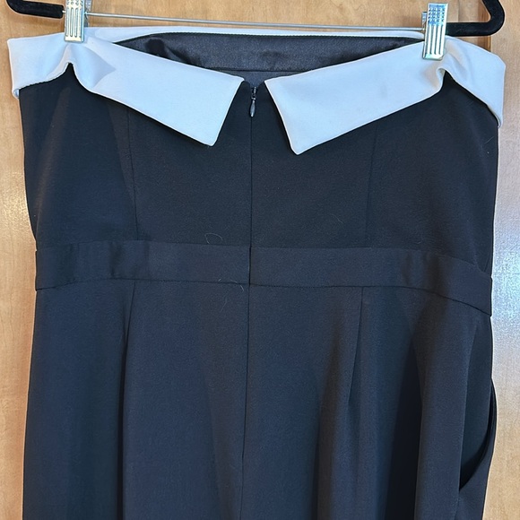 ✨ NEW White House black market elegant fitted bustier cropped jumpsuit 14 WHBM - Picture 7 of 15